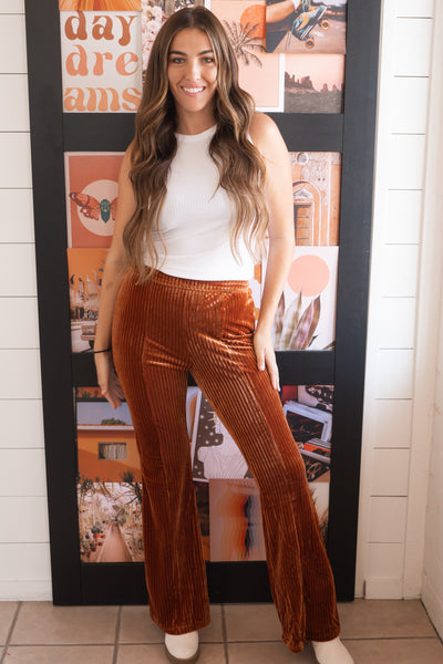 RIBBED CORDUROY PANTS