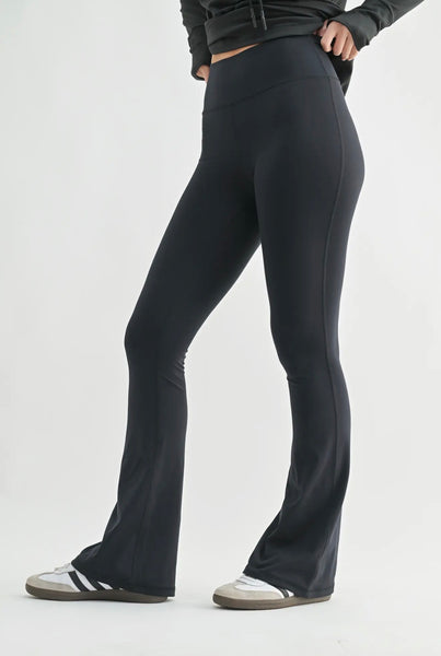 Venice high-waisted flare leggings