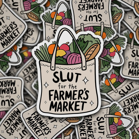 FARMERS MARKET STICKER