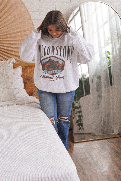YELLOWSTONE CREWNECK