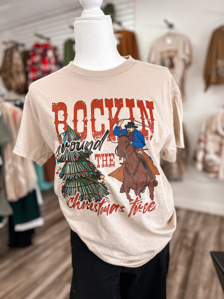 WESTERN CHRISTMAS TEE