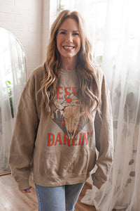 DESERT BULL CREWNECK