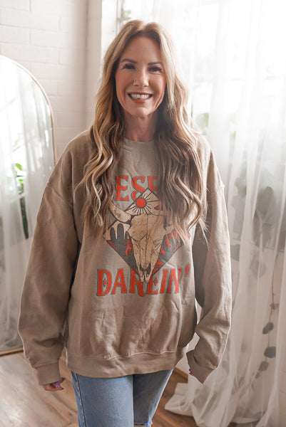 DESERT BULL CREWNECK