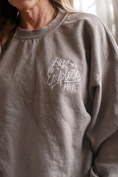 ADVENTURE IS OUT THERE CREWNECK