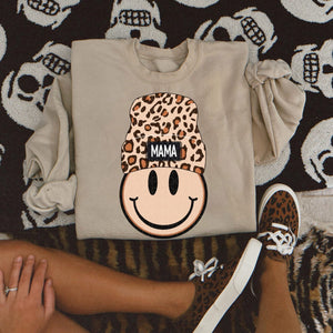 PREORDER LEOPARD MAMA CREW/TEE