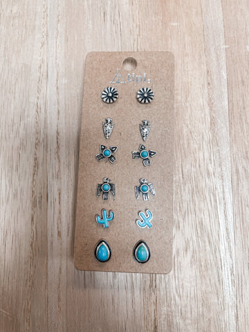 TURQUOISE STUDS